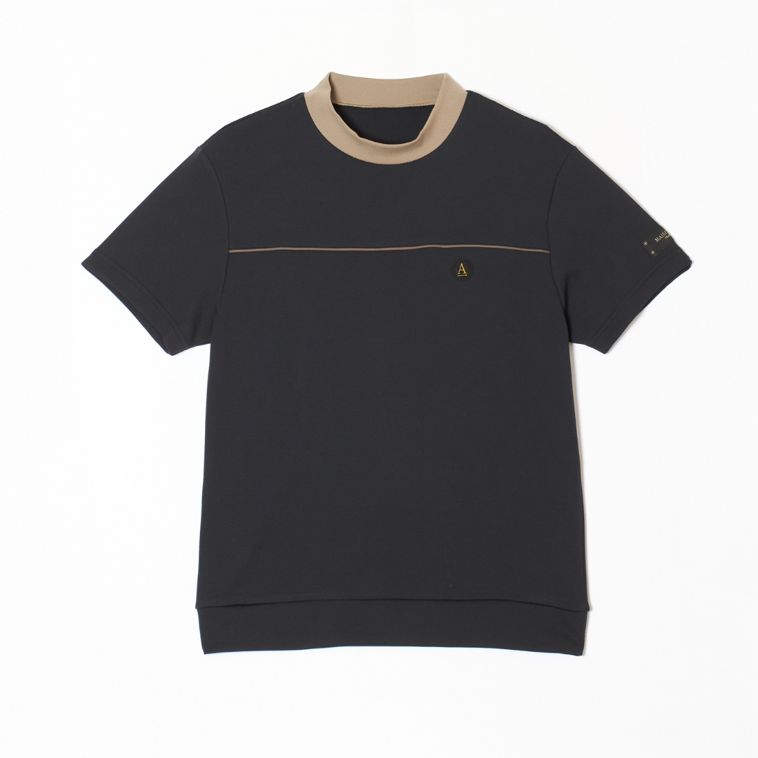 MAG BACK LINE MOCK NECK T SS – MAISON AR