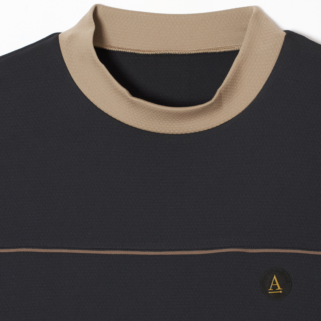 MAG BACK LINE MOCK NECK T SS