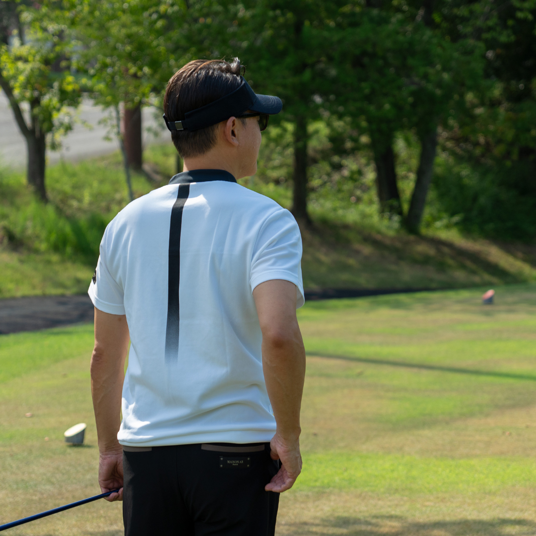 MAG BACK LINE MOCK NECK T SS