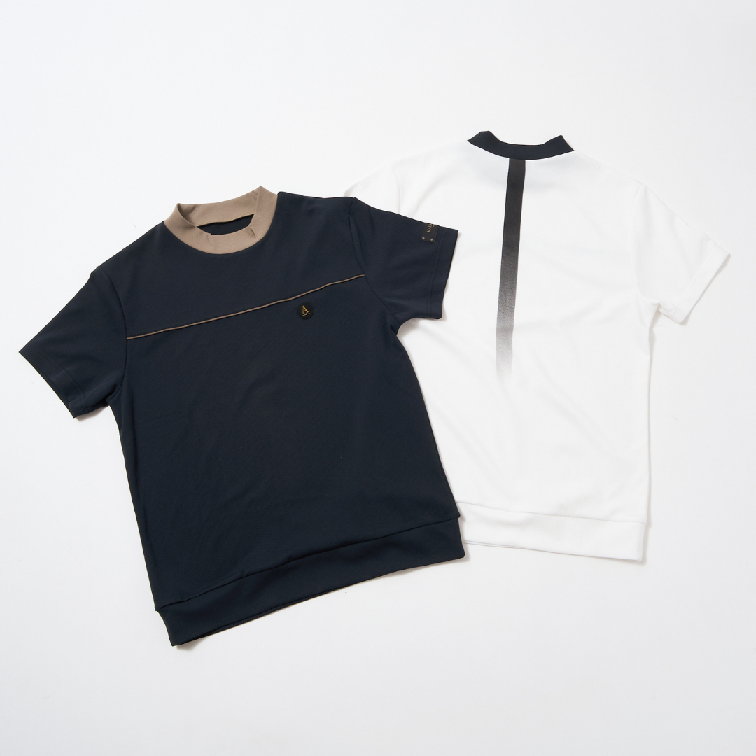 MAG BACK LINE MOCK NECK T SS