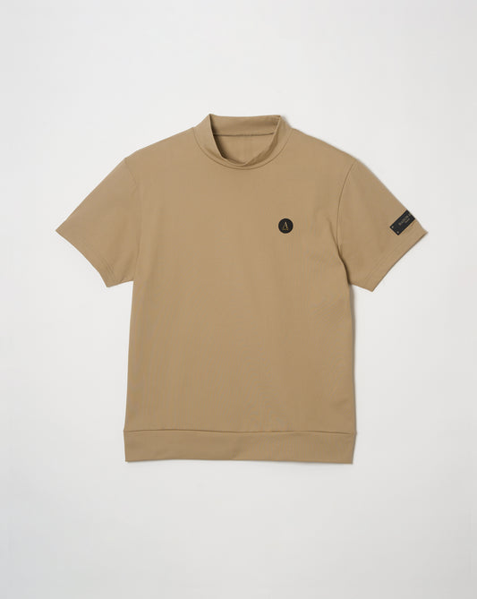 FINE MESH MOCK NECK