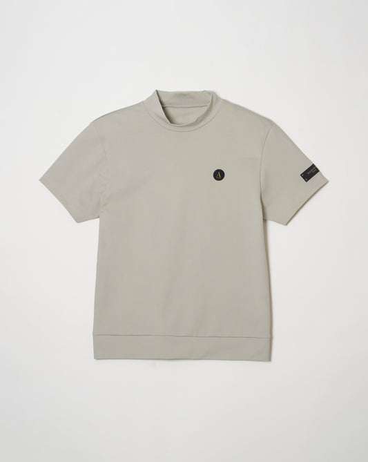 FINE MESH MOCK NECK