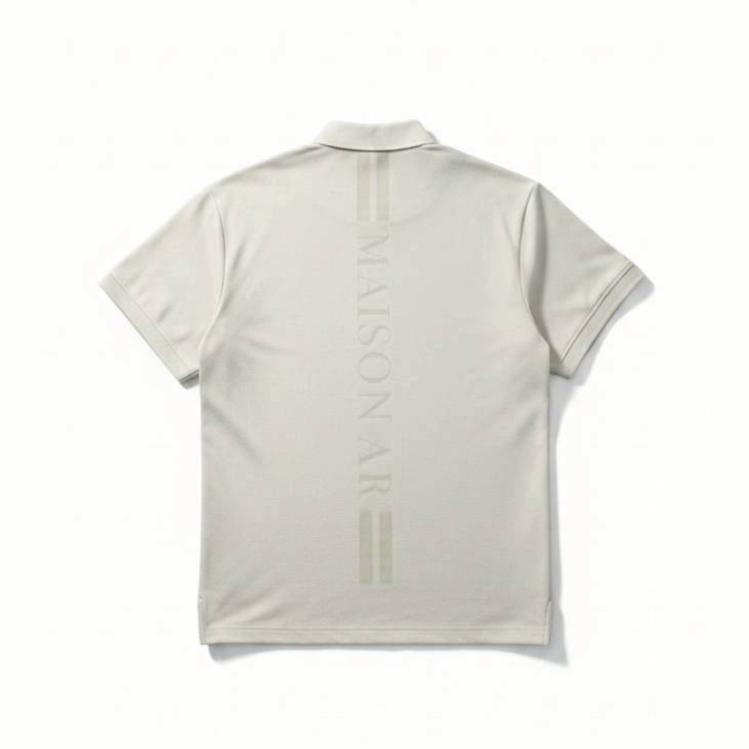 FINE MESH MOCK NECK