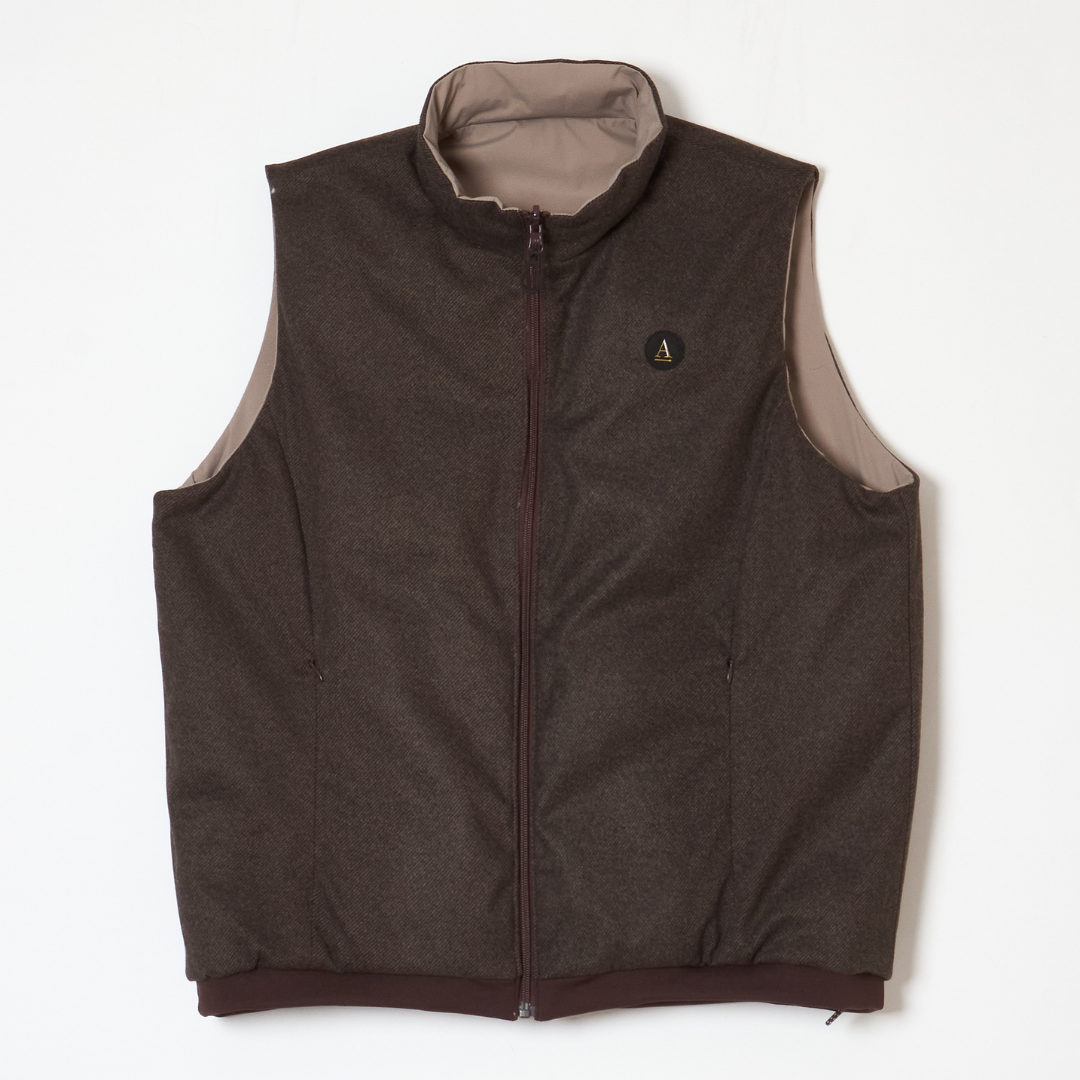 CALBAC REVERSIBLE DOWN VEST