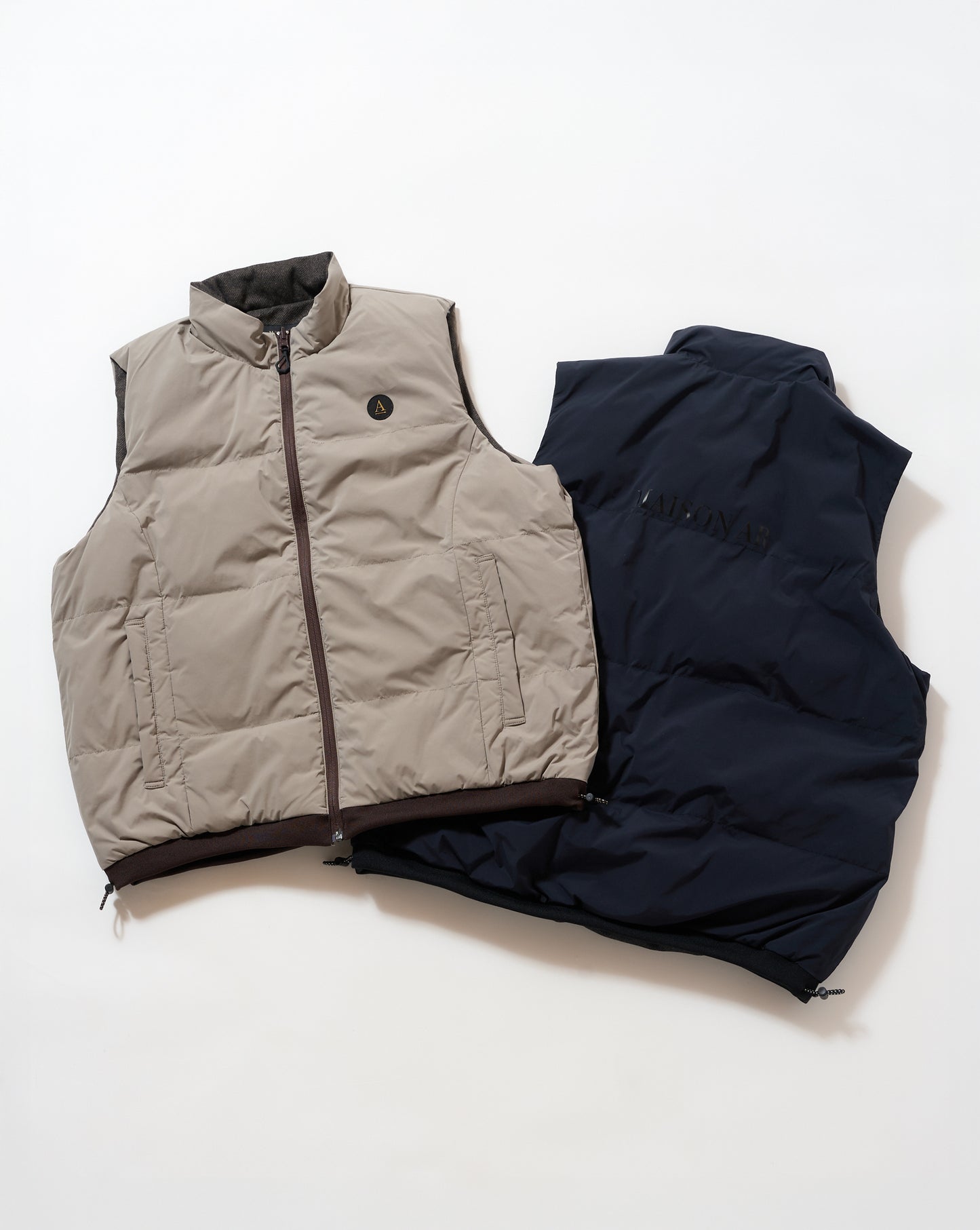 CALBAC REVERSIBLE DOWN VEST