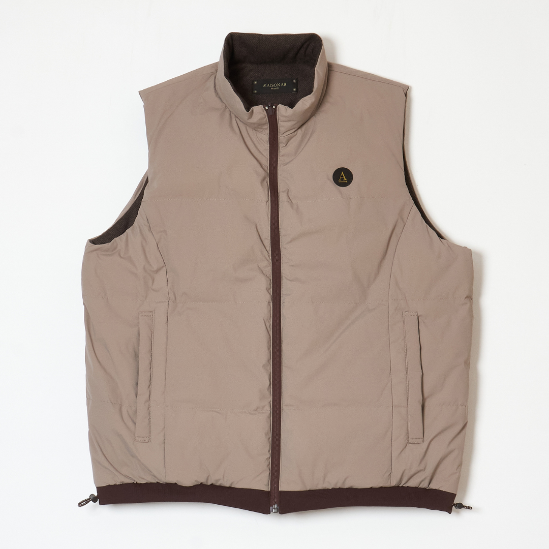 CALBAC REVERSIBLE DOWN VEST