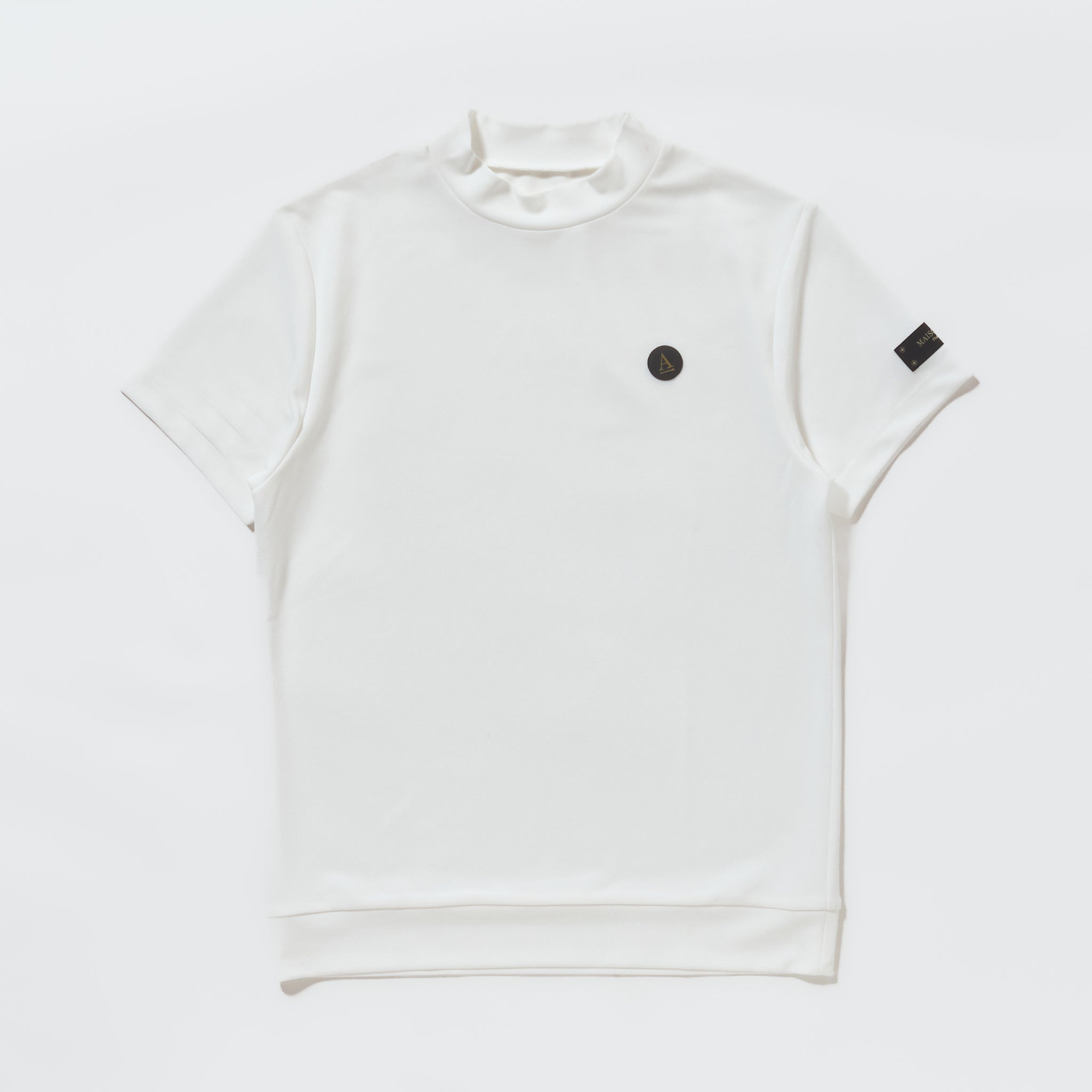 【新品未使用,タグ付き】PRADICE MOCK NECK SS | MEN Dot Mesh Half SS Mock Neck | Saturdays NYC Japan