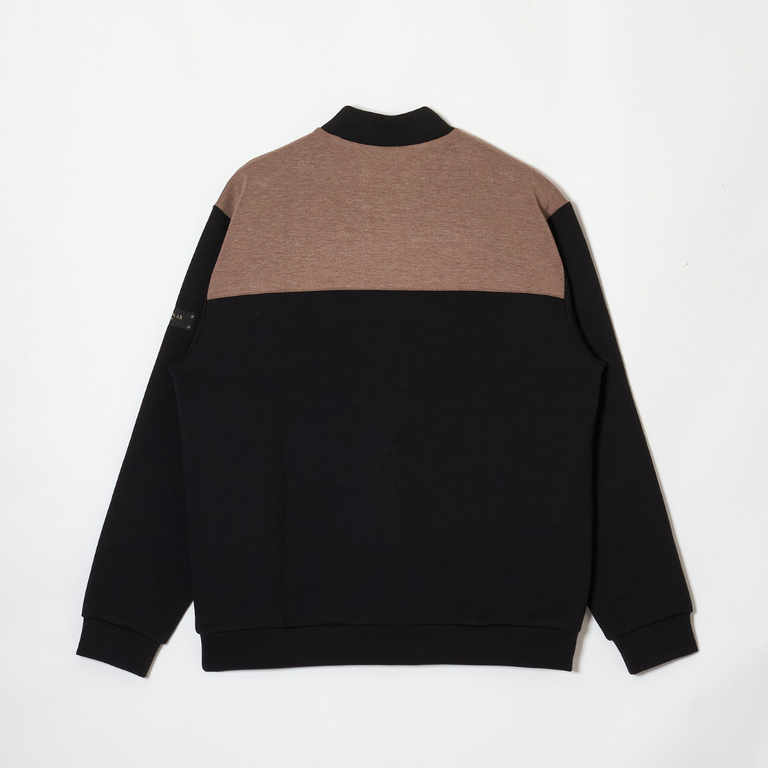 Dual-Tone Sweat Pullover