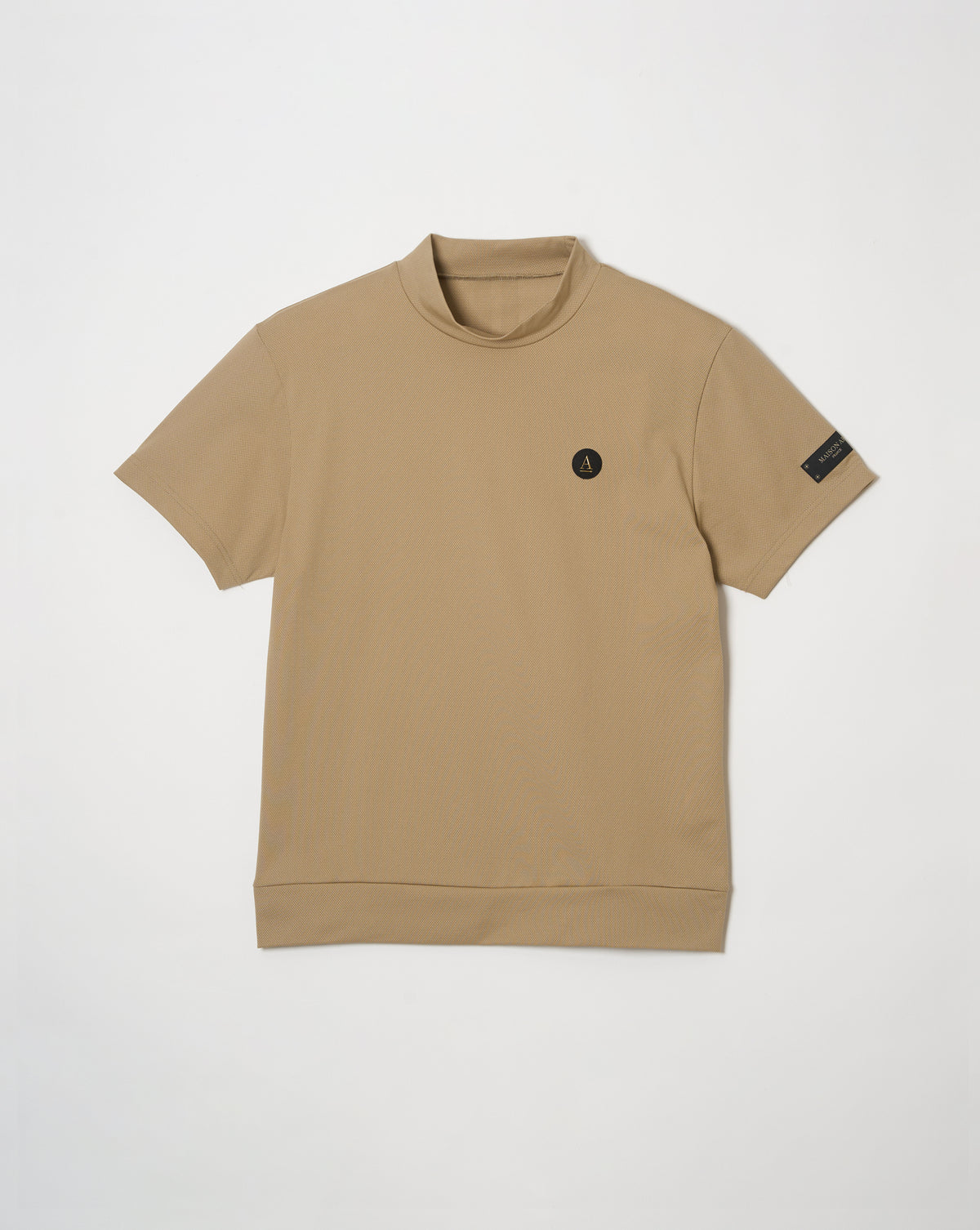 FINE MESH MOCK NECK