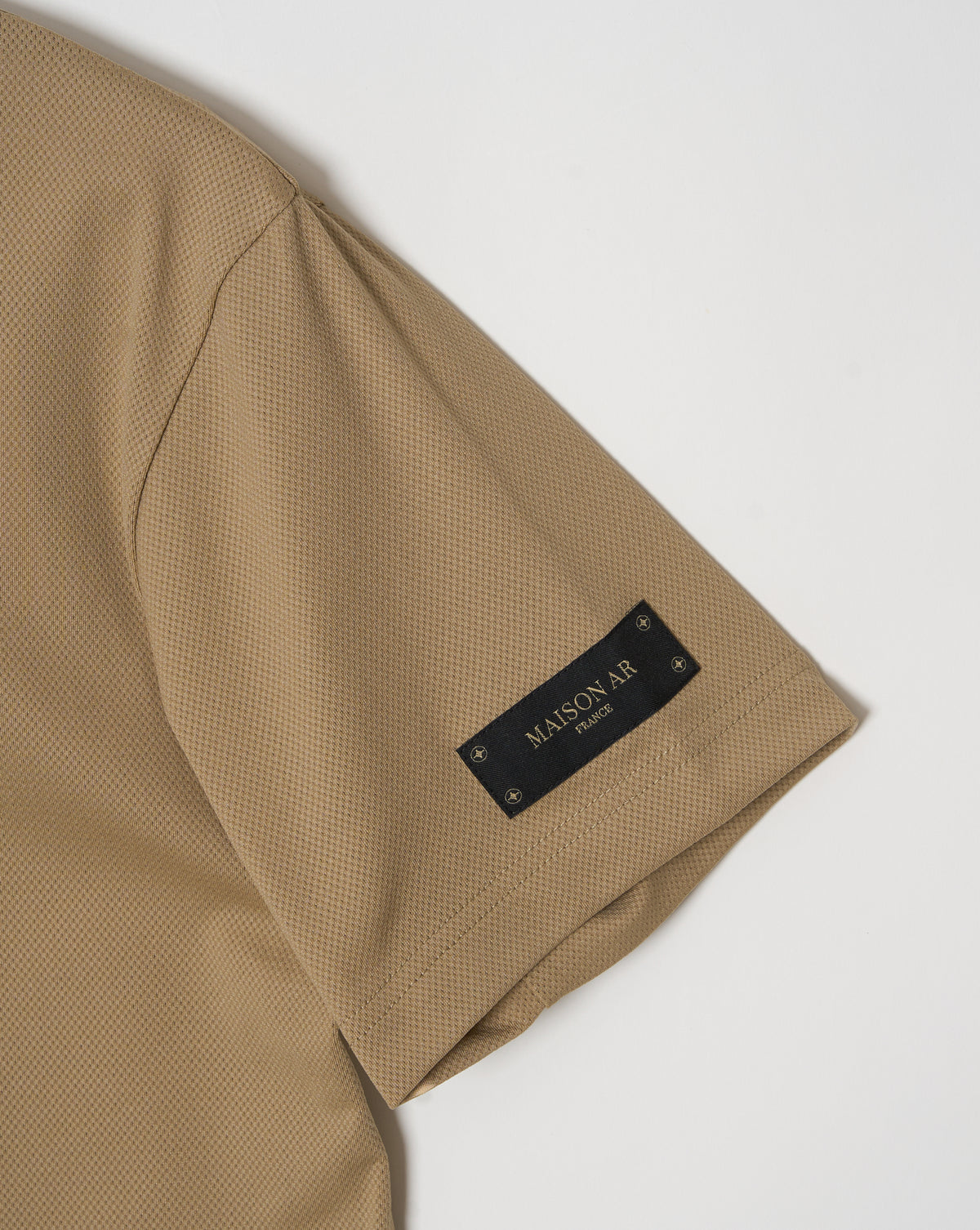FINE MESH MOCK NECK