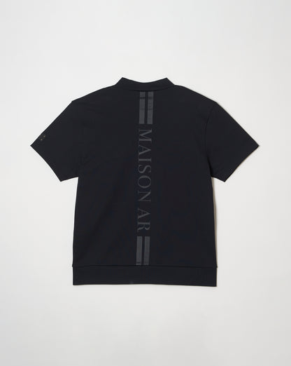 FINE MESH MOCK NECK