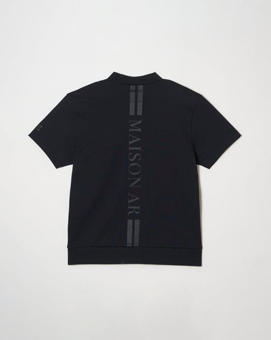 FINE MESH MOCK NECK