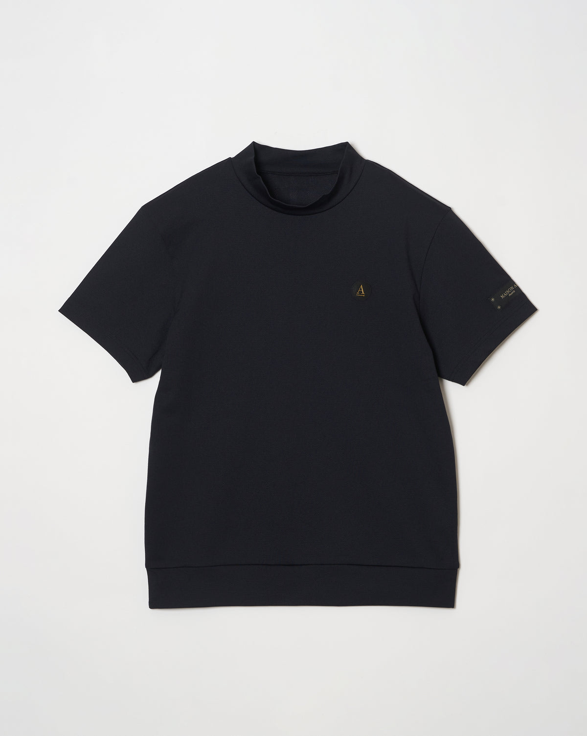 FINE MESH MOCK NECK
