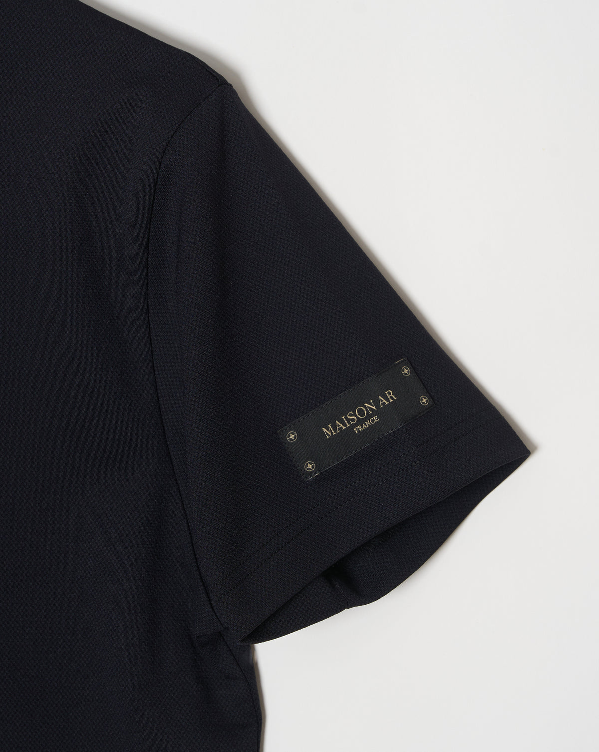 FINE MESH MOCK NECK