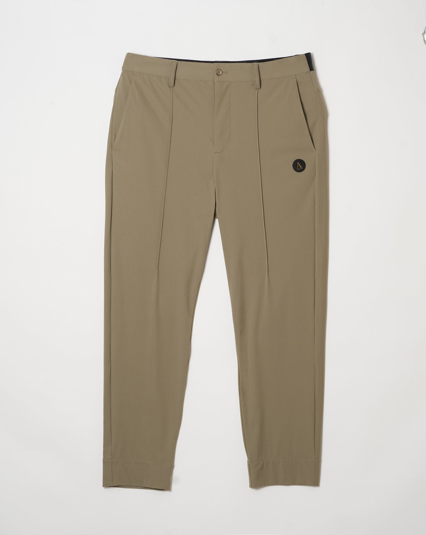 REFINED JERSEY SLIM SLACKS