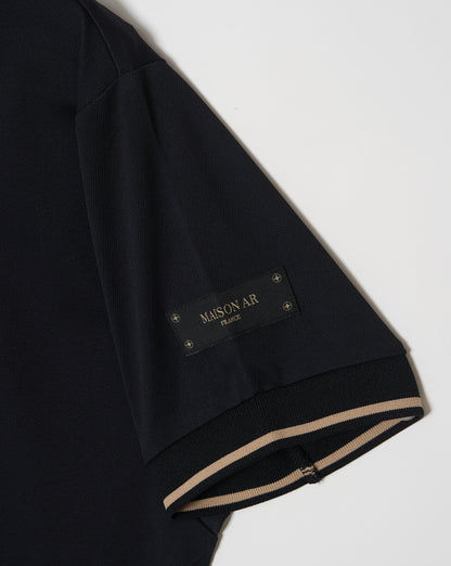 REFINED TIPPED POLO